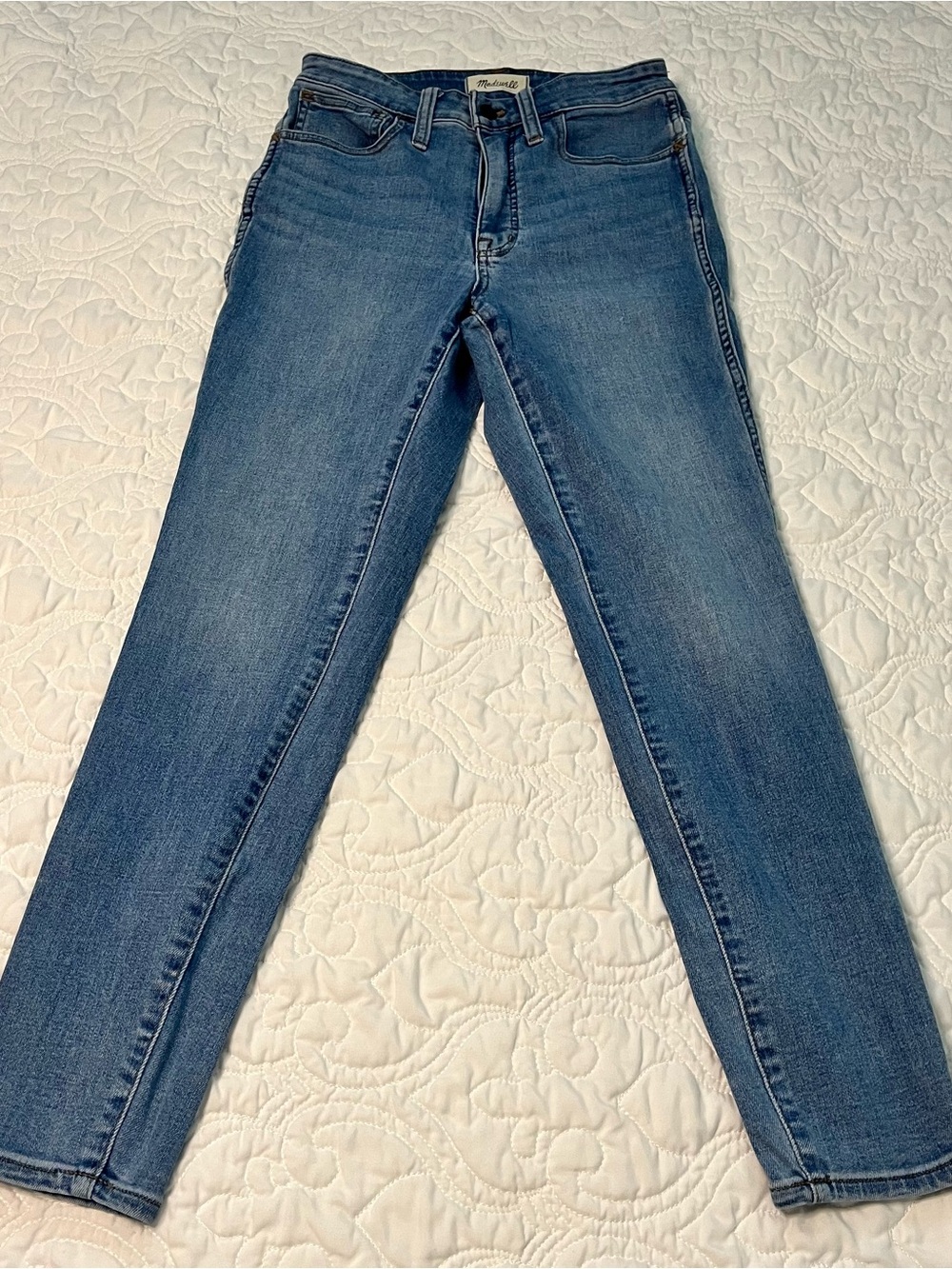 Madewell mid-rise slim denim jeans